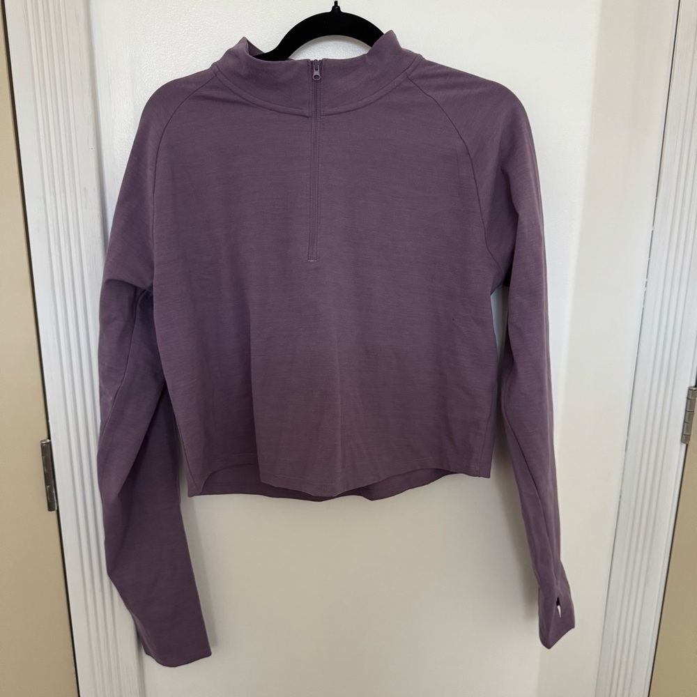 Z by Zella Purple Half-Zip Sweatshirt Size XL